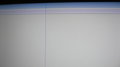 Am reusit sa fac fotografii. Iata defectul.